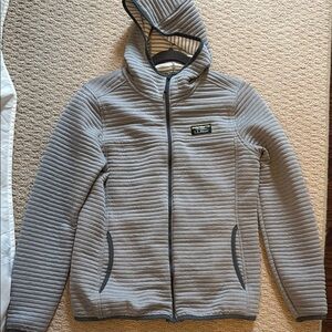 L.L. Bean Gray Hooded Jacket